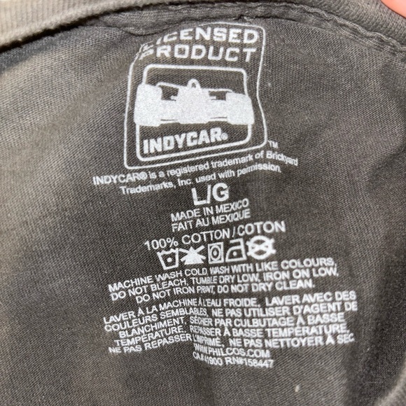VINTAGE OFF BACK (BAGGY) INDY 500 SHIRT  NEGOTIABLE - Picture 3 of 3